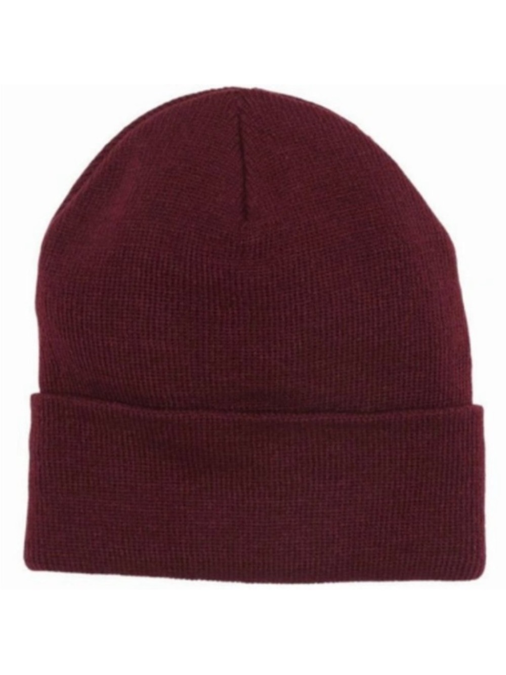NWT Nordstrom American Needed Burgundy Red Ribbed Knit Beanie Winter Toque New